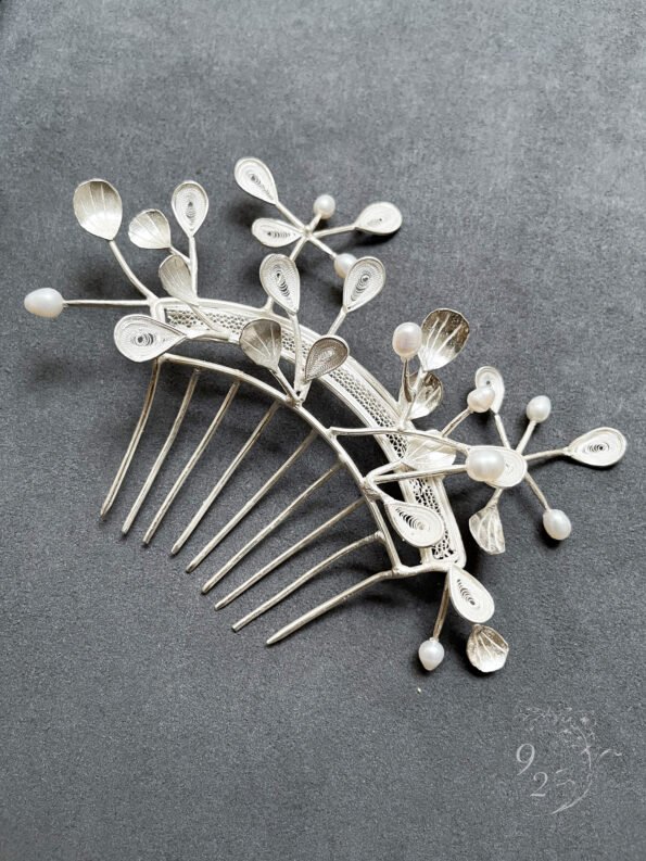 925-202100003-Bubbly-Haircomb-Unplated-Silver-3