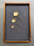 925-202100025-Sea-Shell-Hairpin-Set-Doff-Gold-3-pcs