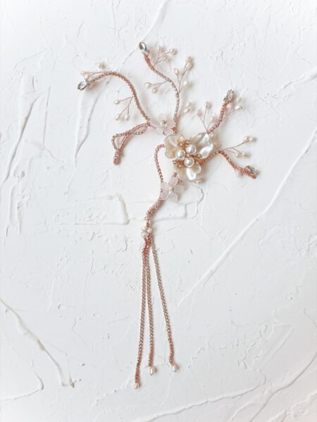 Spring Summer Earpiece - Rose Gold (Left)
