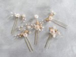 Pure Bloom Hairpin Set - Gold (5 pcs)