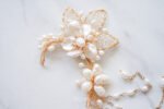 ACC-202000024-Pearl-Flower-Earpiece-Gold-Left