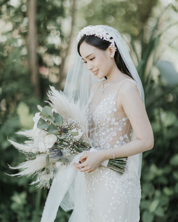 ACC-202100069-Clay-Flower-Simple-with-Pistil-Full-Headband-White-Silver-4