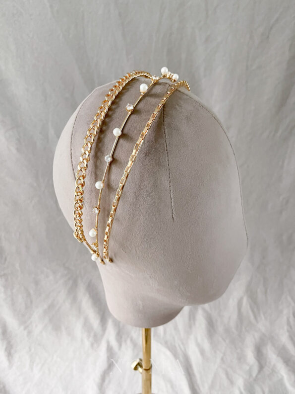 ACC-202100083-Round-Link-Chain-Headband-18k-Yellow-Gold-4