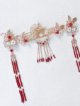 CHN-201900062-Crane-Flowers-Set-Gold-Red-3-pcs