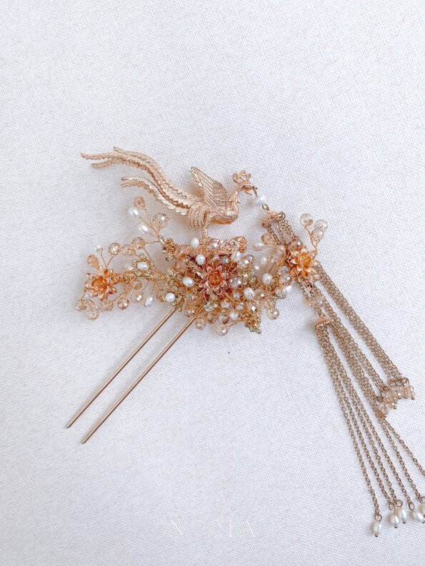 CHN-201900095-3D-Phoenix-Garden-Hairpin-Gold-Gold-1