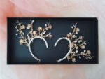 Oriental Garden Earpiece - Gold (Left)