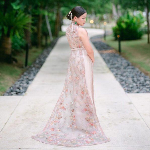 CHN-202000047-Pagoda-Pink-Set-Gold-Pink-3-pcs-1