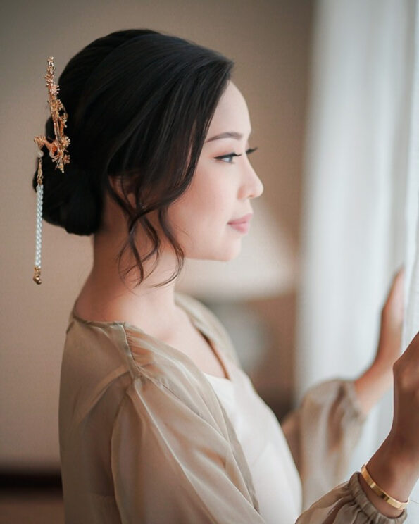 CHN-202000067-3D-Peacock-Flower-Garden-Hairpin-Gold-Right-4