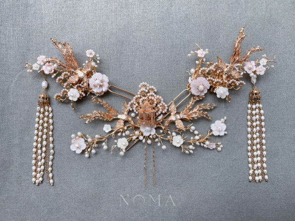 CHN-202100023-Phoenix-Blossom-Set-Gold-Pink-3-pcs