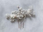 Koi Harmony Haircomb - Silver