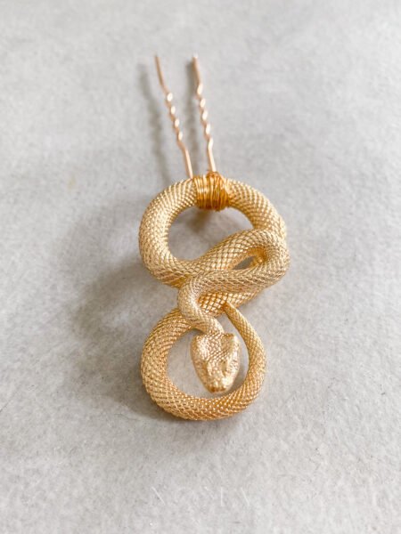 Viper Hairpin - Gold