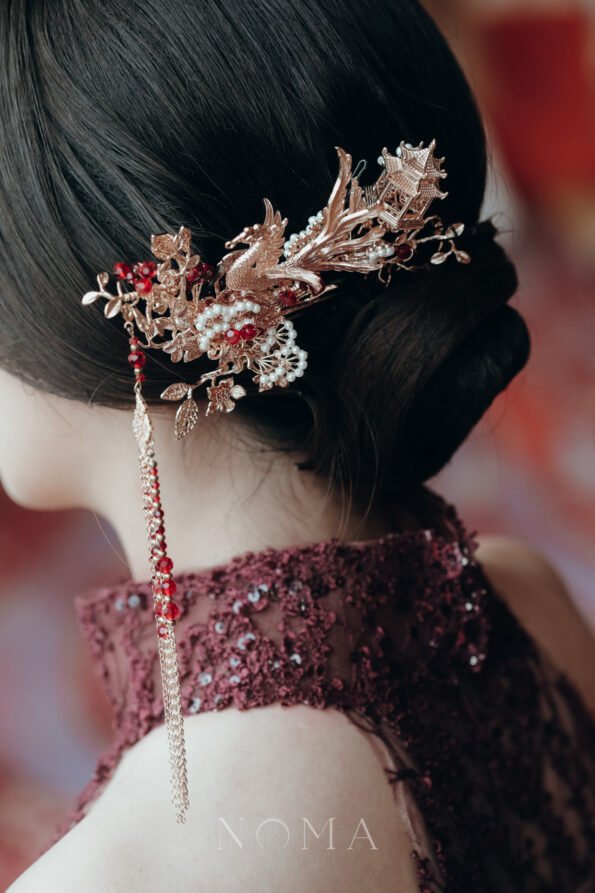 CHN-202100039-4D-Phoenix-Feather-Spring-Pagoda-Hairpin-Gold-Ruby-6
