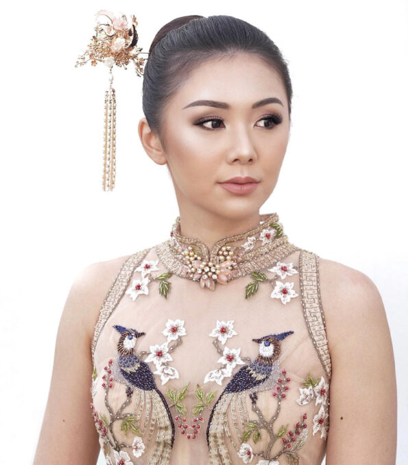 CHN-202100056-Twin-Crane-Blossom-Hairpin-Gold-Pink-Right-3