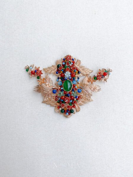 Crane Triangle Treasure Middle - Gold