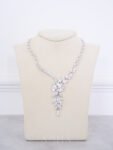 Wisteria Necklace - Rhodium White Gold
