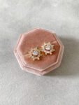 Snowflakes S Earrings - 18k Yellow Gold