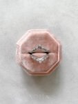 V Marquise Ring Jacket - Rhodium White Gold