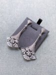 DJW-202100079-Ginkgo-Fan-Shaped-T-Earrings-Rhodium-White-Gold