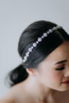 HBC-201900002-Floral-Arrangement-Square-Headband-Rhodium-White-Gold