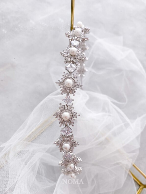 HBC-201900008-Snowflakes-Pearl-Headband-Rhodium-White-Gold-White-Pearl