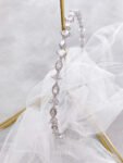 Classic Edgy Headband - Rhodium White Gold