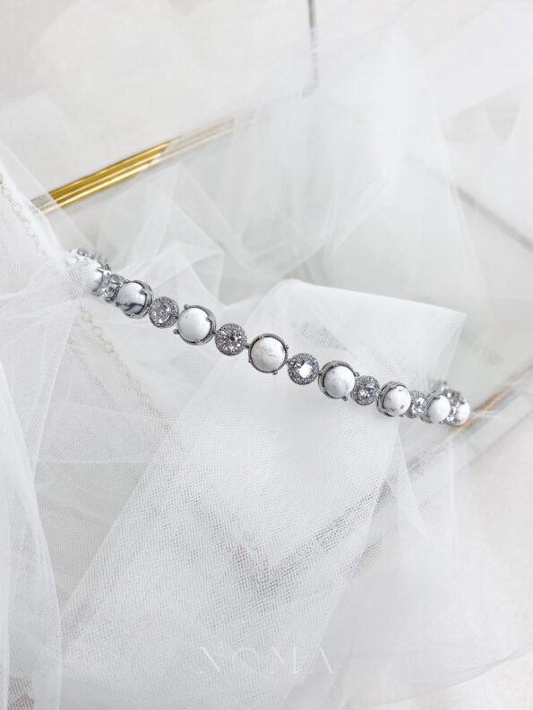 HBC-202200011-Marble-Diamond-Headband-Rhodium-White-Gold