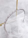 HMC-201900003-Flowery-Dot-Headband-Rhodium-White-Gold