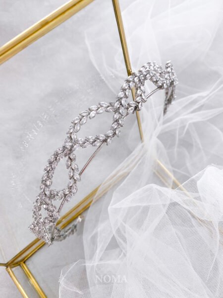Maria Crown - Rhodium White Gold