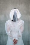 HMV-202000030-Big-Satin-Bow-and-Back-Veil-Set-White-2-pcs-1