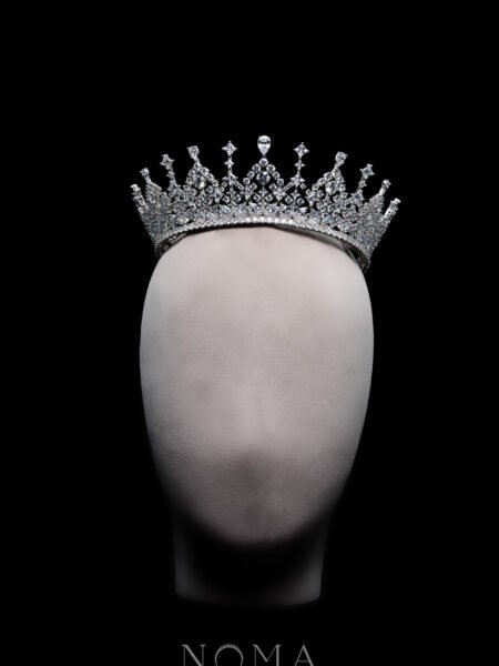 Exquisite Crown - Rhodium White Gold