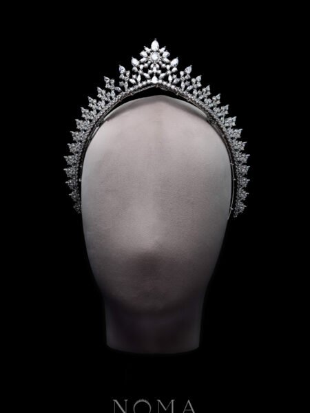 Cleopatra Crown - Rhodium White Gold