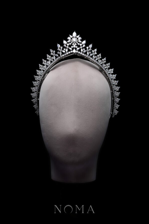 WDC-202000004-Cleopatra-Crown-Rhodium-White-Gold
