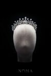 Paved Garden Crown - Rhodium White Gold