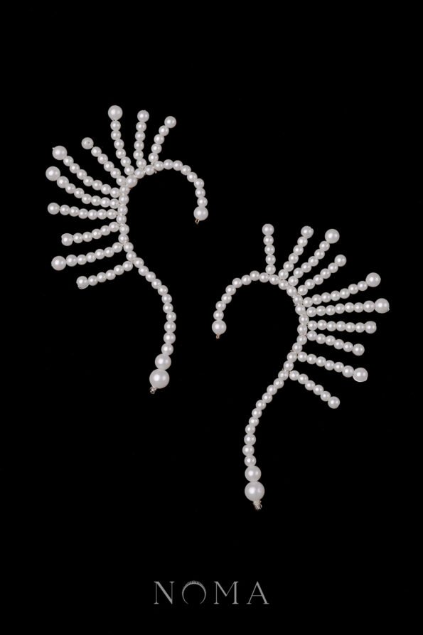 ACC-202200072-Radiating-Pearl-Earpiece-Pair-White-Silver-1-pair