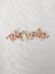 Flying Crane Floral Theme Set - Gold, Pink (3 pcs)