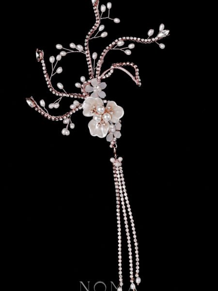 Spring Summer Earpiece - Rose Gold (Right)