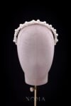 Pearl Combi Headband - White Silver