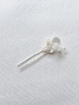Jang Geum Small Hairpin - Silver, Pink