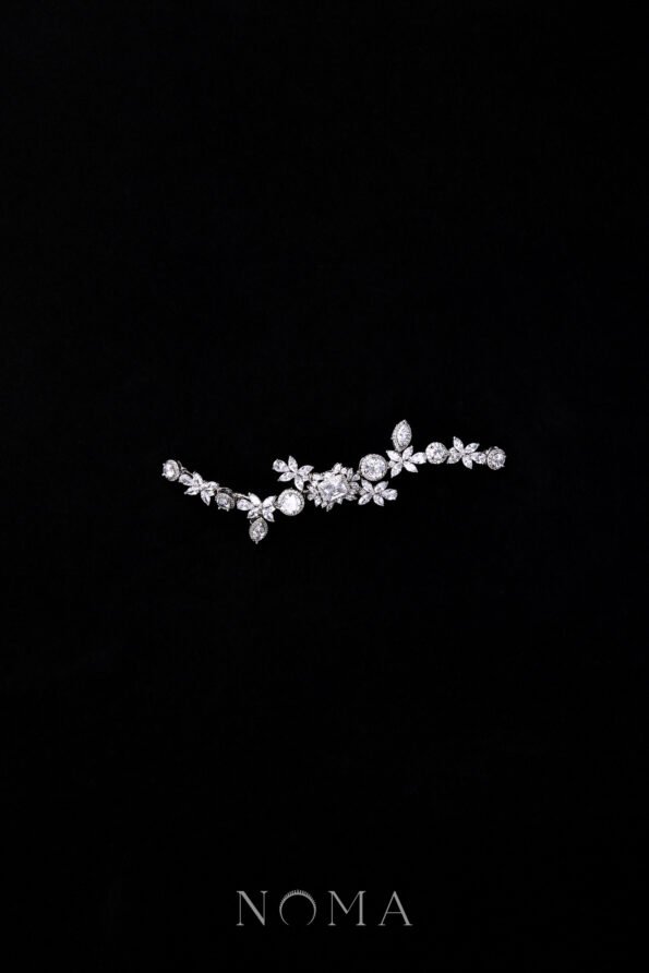 ACC-202300045-Royal-Arrangement-Diagonal-Hairvine-Set-White-Gold-2-pcs