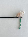 CHN-202000092-Pavilion-Garden-Wooden-Hairpin-Gold-Left
