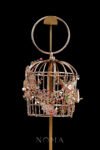 CHN-202300039-Chinese-Scenery-Bird-Cage-Clutch-Gold