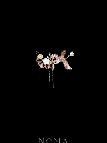 Royal Art X Hairpin - White Gold
