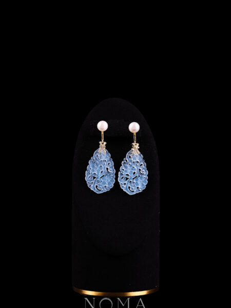 Meteor Party Earpiece - White Gold (Left)