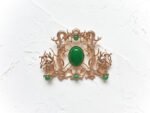 CHN-201900013-Twin-Dragon-Jade-Brooch-Gold-Jade
