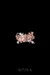 Pagoda Floral Jardin Cuff - Gold, Pink