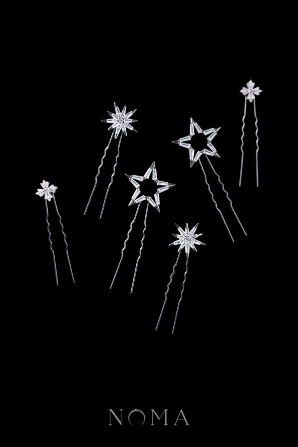 DJW-202300043-Sparkling-Star-Hairpin-Set-Rhodium-White-Gold-6-pcs