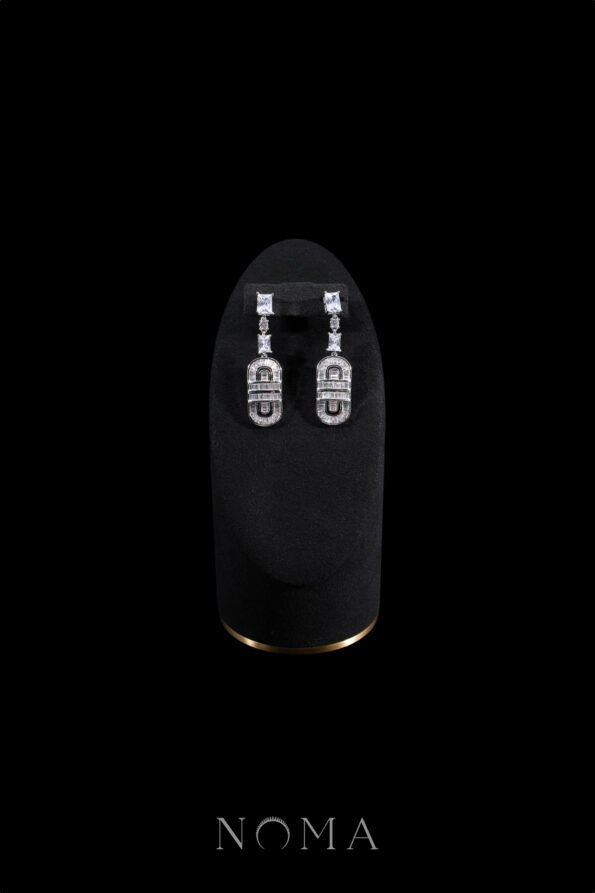 DJW-202300046-Double-U-Earrings-Rhodium-White-Gold