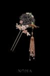 CHN-202100071-Antique-Carved-Jade-Bird-Gems-Hairpin-Gold