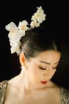 FLR-202300047-HS-Art-Cascading-Orchid-Hairpin-Gold-White