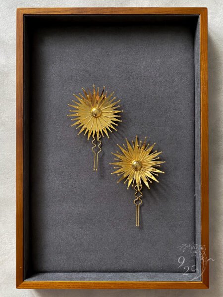 Constellation Pin XL - 18k Yellow Gold